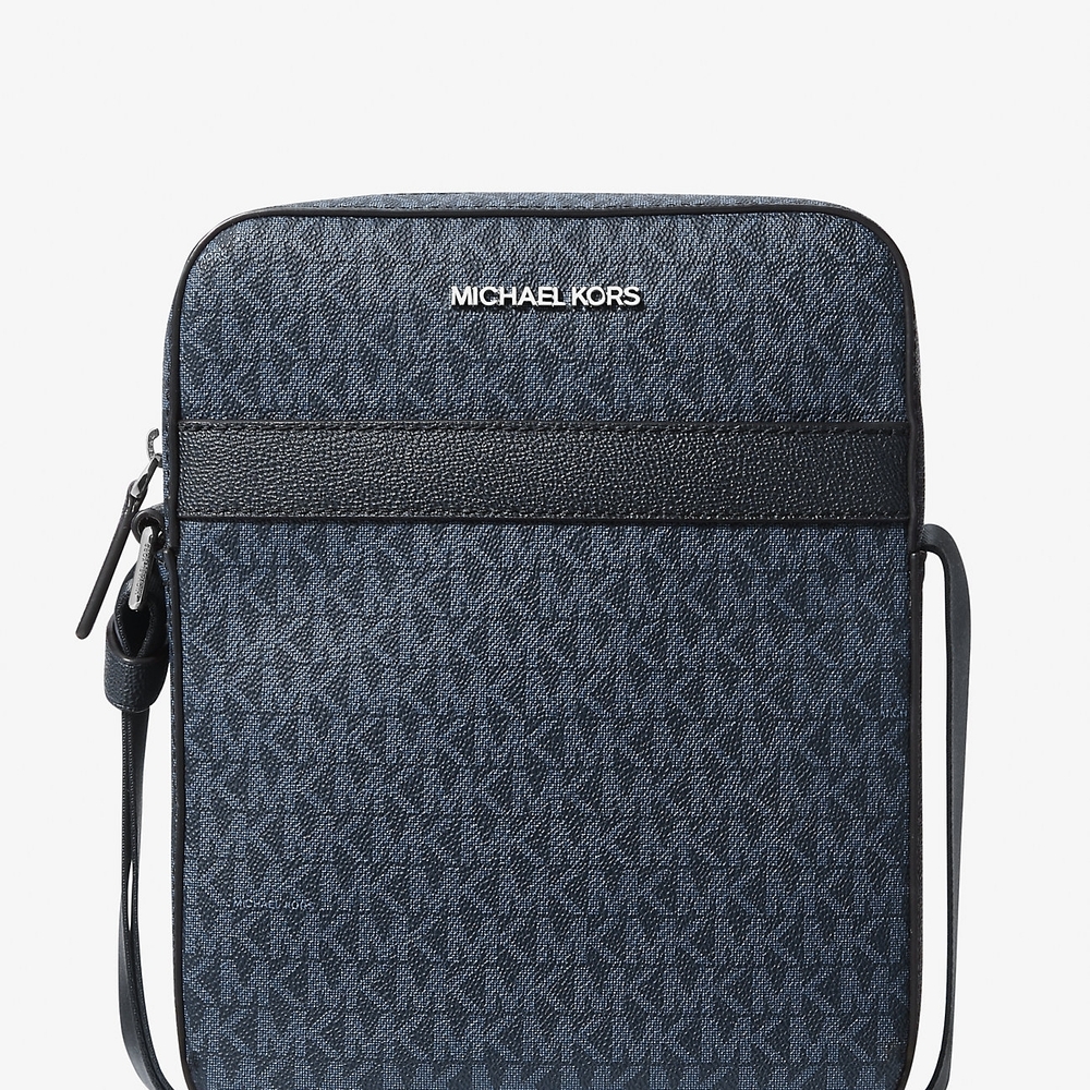 Michael Kors Men's Dark Blue Messenger Bag. NEW, still in factory poly bag. - Picture 3 of 3